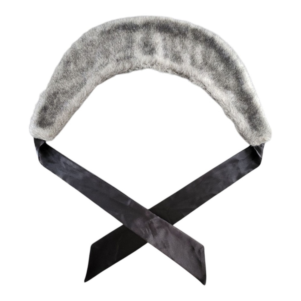 Casual Corner Faux Fur Wrap Shawl Women's Ribbon Bow‎ Sophisticated EUC Vintage